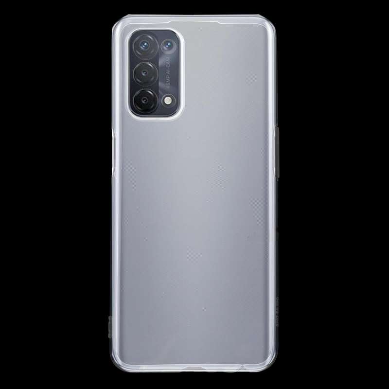 For OPPO A74 5G 0.75mm Ultra-thin Transparent TPU Soft Protective Case