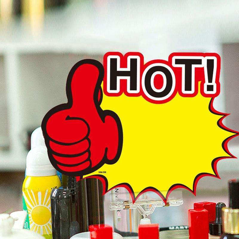 WM205 10bags 21x15cm Explosion Sticker Product Price Tag Supermarket Price Label