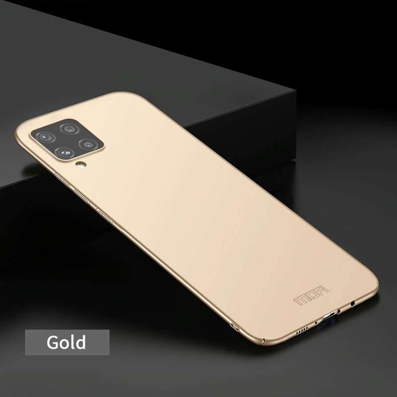 For Samsung Galaxy A42 5G / M42 5G MOFI Frosted PC Ultra-thin Hard Phone Case(Gold)