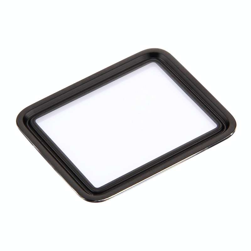Front Screen Outer Glass Lens for Apple Watch Series 1 38mm(Black)
