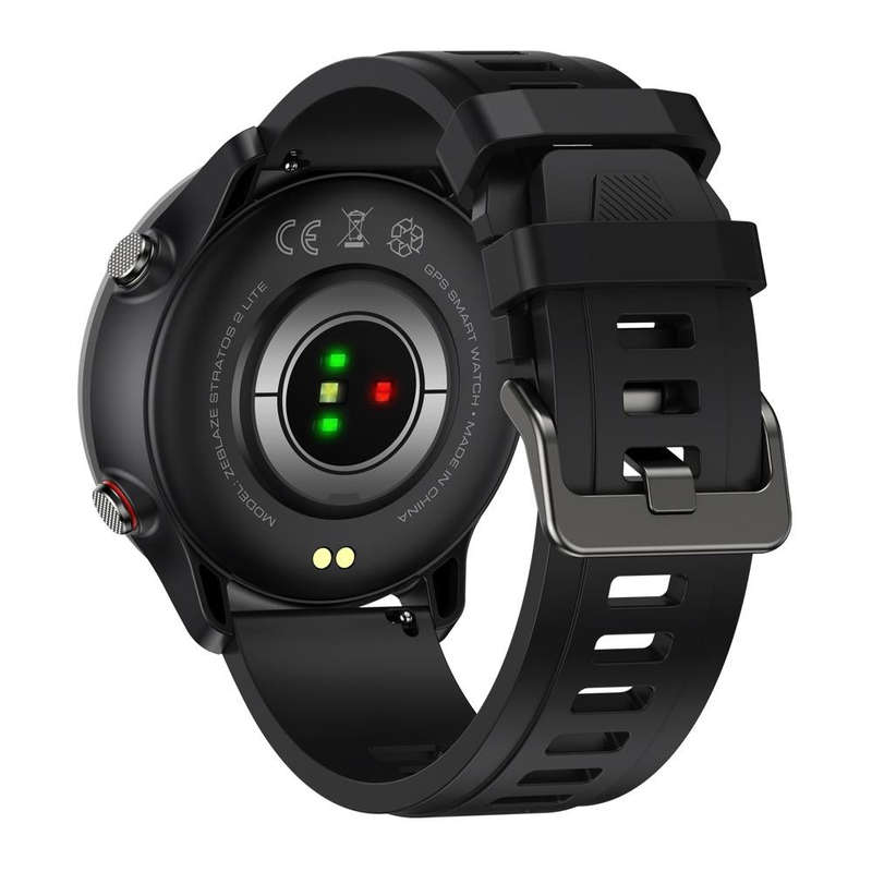 Zeblaze Stratos 2 Lite 1.32 inch IPS Screen 5 ATM Waterproof GPS Smart Watch, Support Heart Rate ...