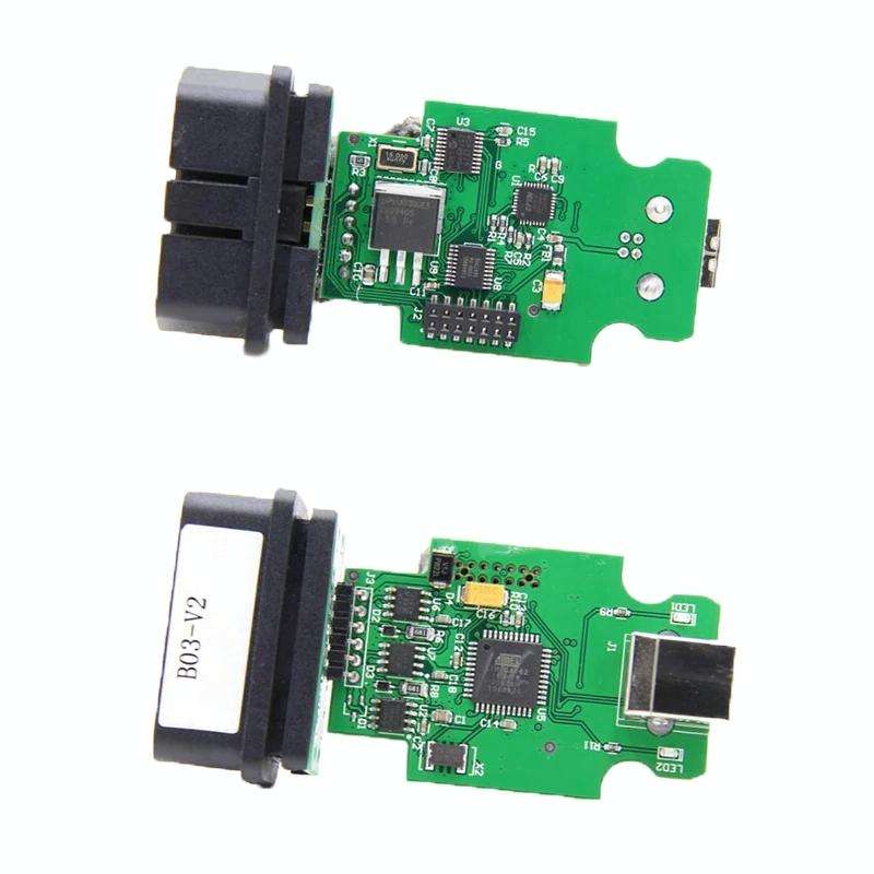 HEX ATMEGA162+16V8B+FT232RQ VAG 21.9 OBD2 Test Cable for Volkswagen / Audi, Software Version: Spa...