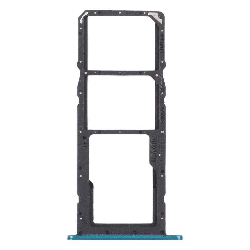 SIM Card Tray + SIM Card Tray + Micro SD Card Tray for Huawei P Smart 2021 (Green)