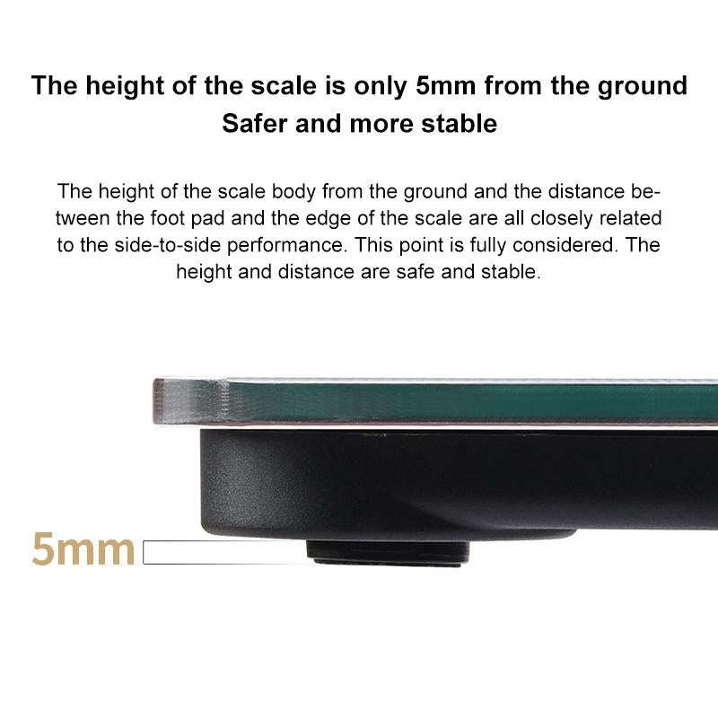 ISCALE SE Human Body Intelligent Electronic Scale Household Weight Scale Adult Body Fat Scale(Spa...