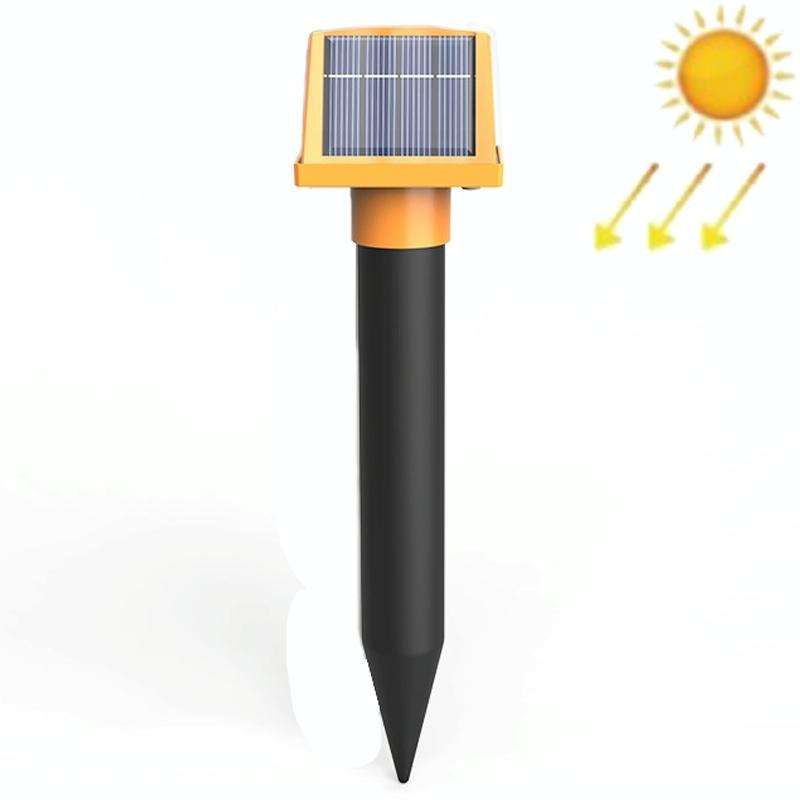 SJZ057 Outdoor IP66 Waterproof Solar Ultrasonic Rat Repeller Orchard Ultrasonic Animal Repeller(O...