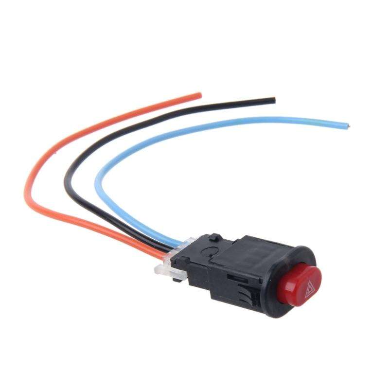 Motorcycle Hazard Light Switch Double Warning Flasher Emergency Signal