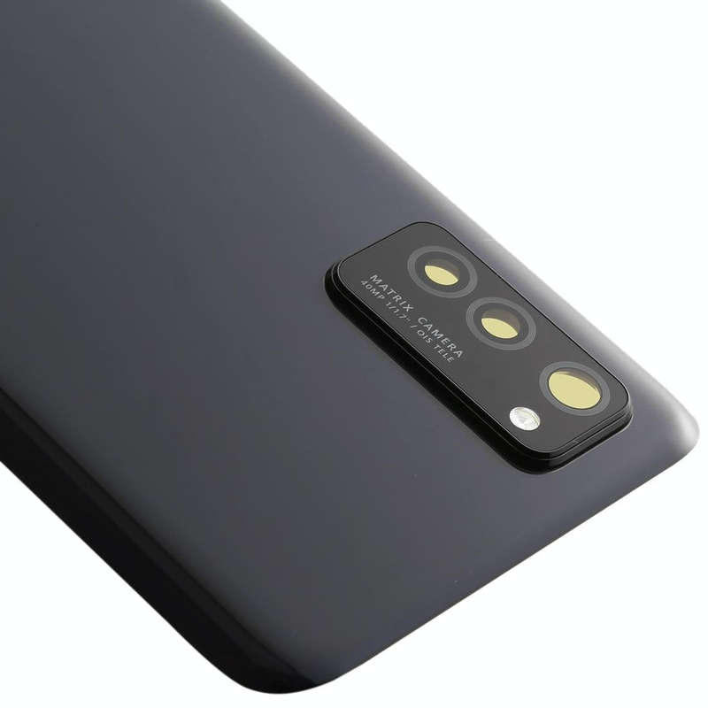 Original Battery Back Cover with Camera Lens for Huawei Honor V30(Black)