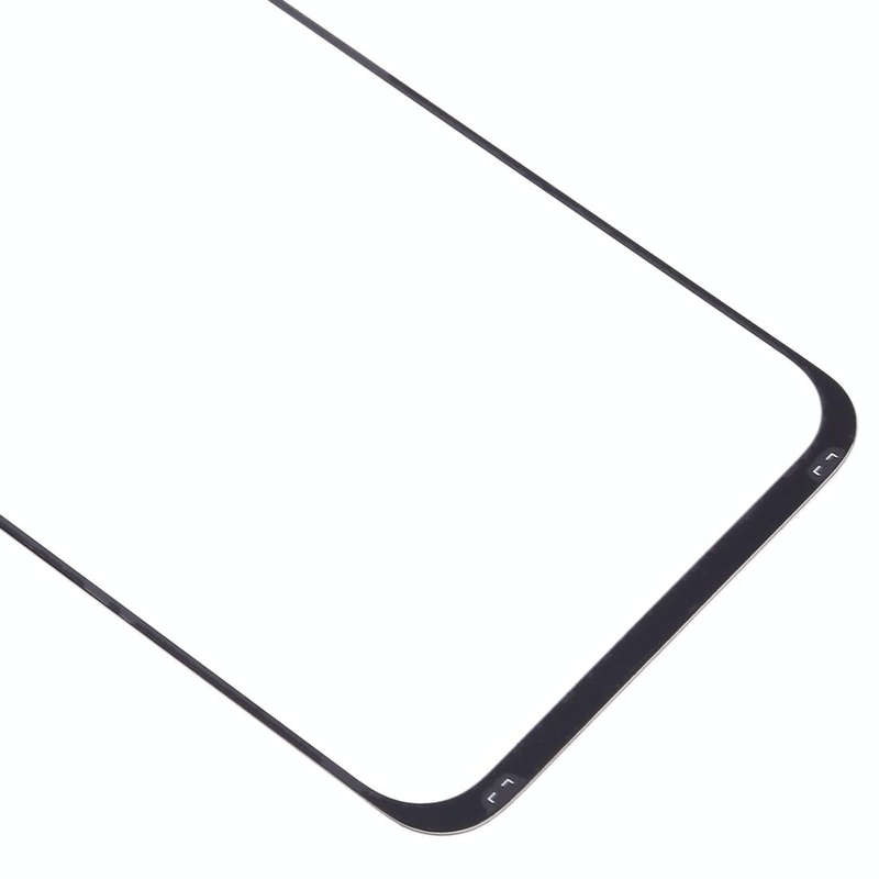 For Galaxy A40 Front Screen Outer Glass Lens (Black)