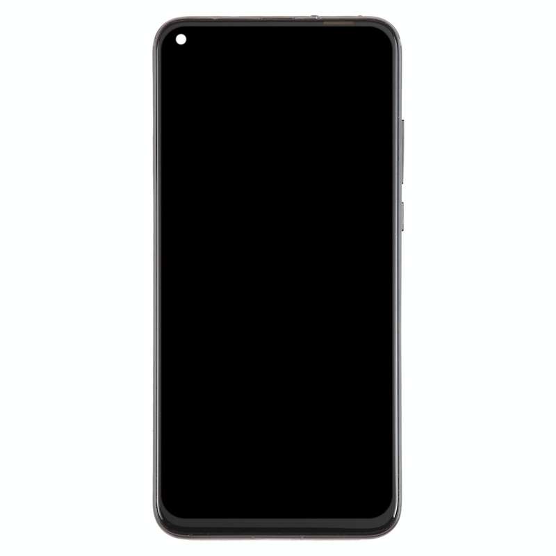 For Honor View 20 Original LCD Screen Digitizer Full Assembly with Frame (Black)