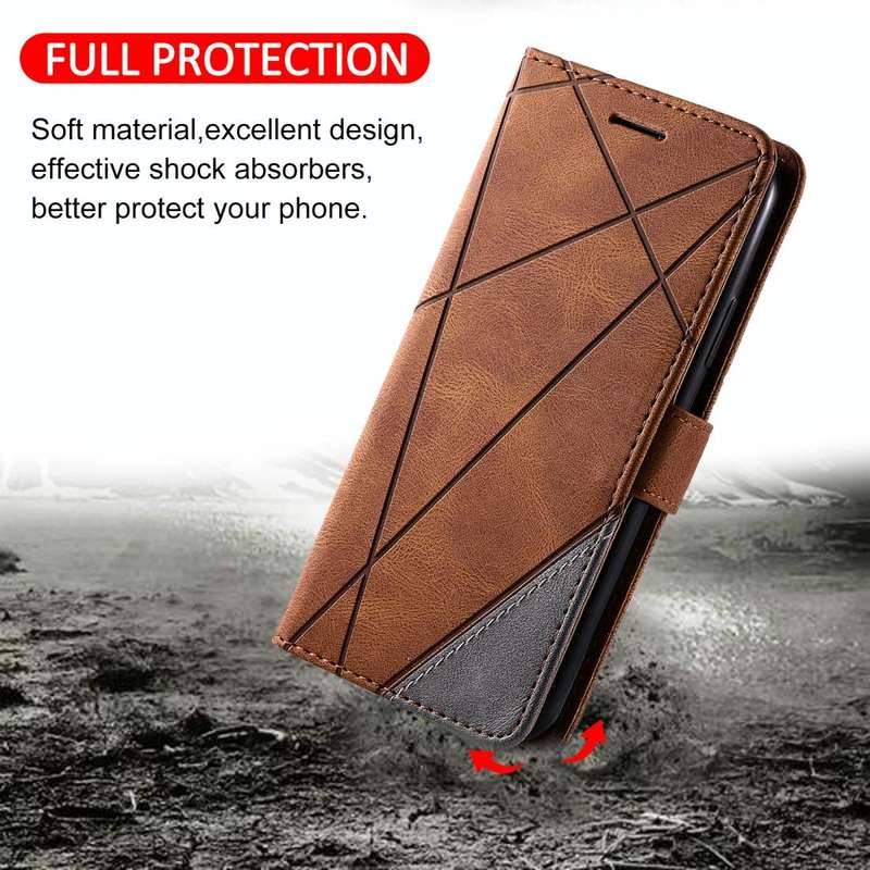 For Samsung Galaxy S8 Skin Feel Splicing Horizontal Flip Leather Case with Holder & Card Slots & ...