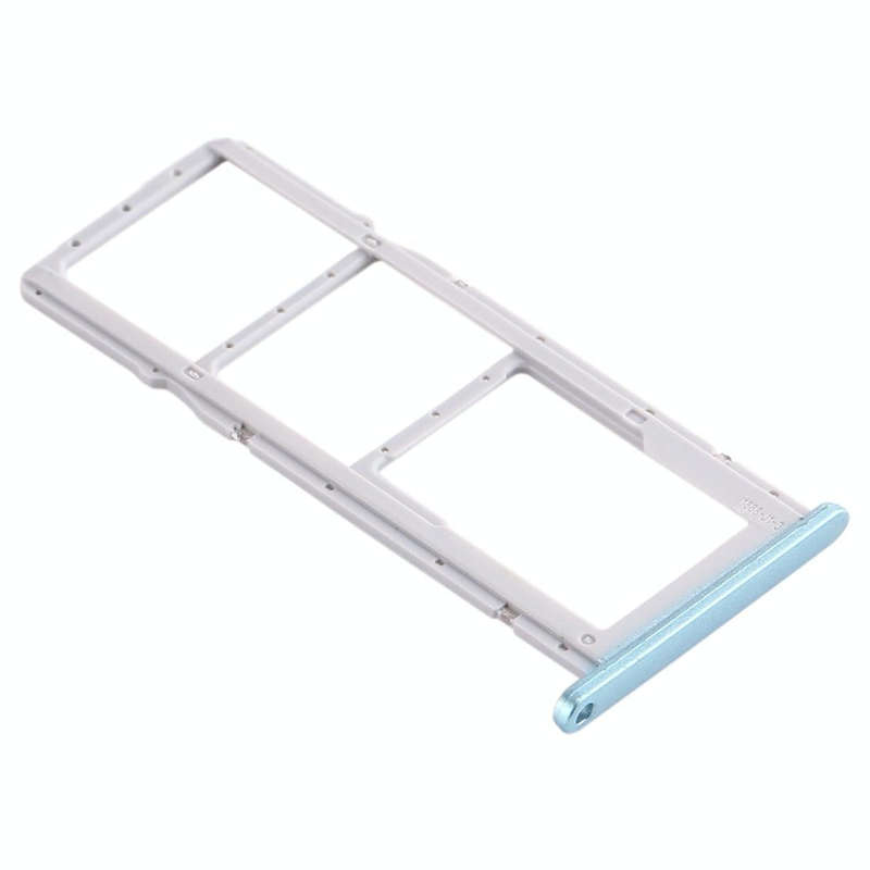 SIM Card Tray + SIM Card Tray + Micro SD Card Tray for Huawei Enjoy 10e / Honor Play 9A (Blue)