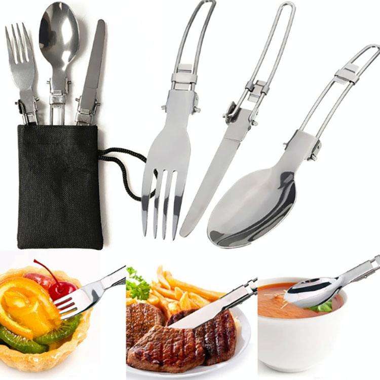 Camping cookware Outdoor cookware set(Black)