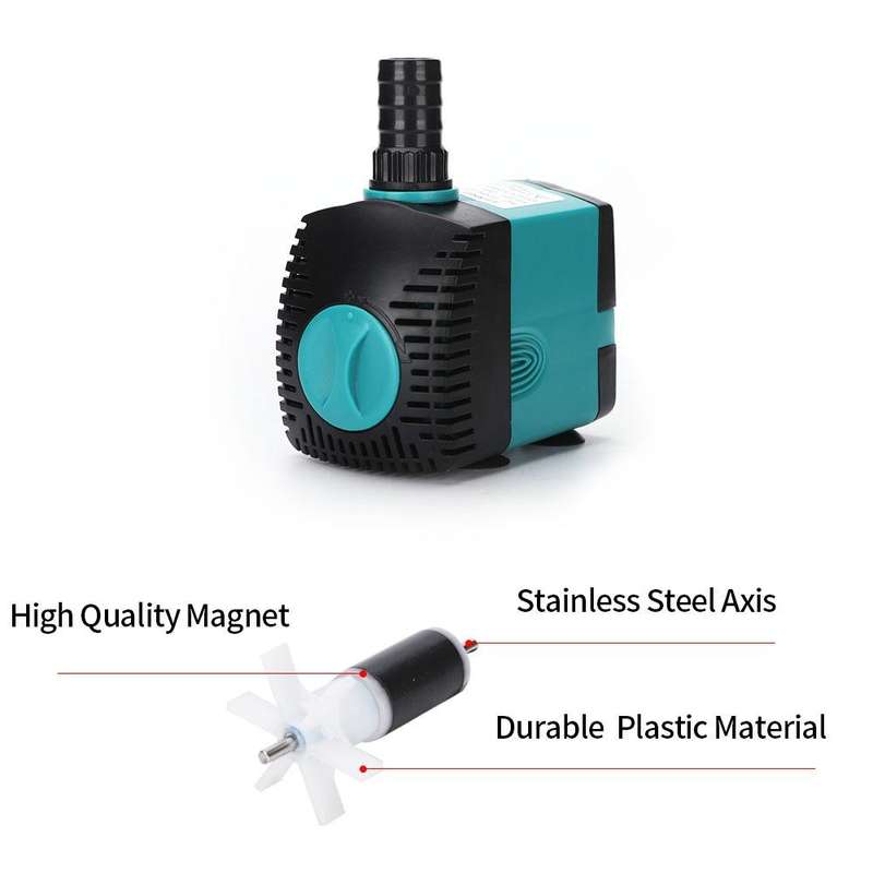 EB-304 15W Aquarium Submersible Water Pump Fountain Filter Fish Pond,EU Plug