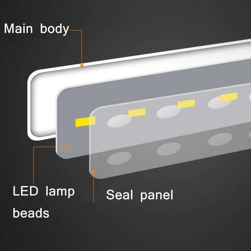 LED Three Lights Hot Cold Water Faucet Bathroom Waterfall Faucet CN Plug(Black)