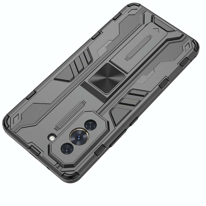 For Huawei Nova 10 Pro 4G Supersonic PC + TPU Shock-proof Protective Phone Case with Holder(Green)
