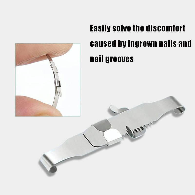 Orthopedic Buckle Toe Nail Groove Ingrown Nail Corrector, Style:No. 38, Specifications:Set