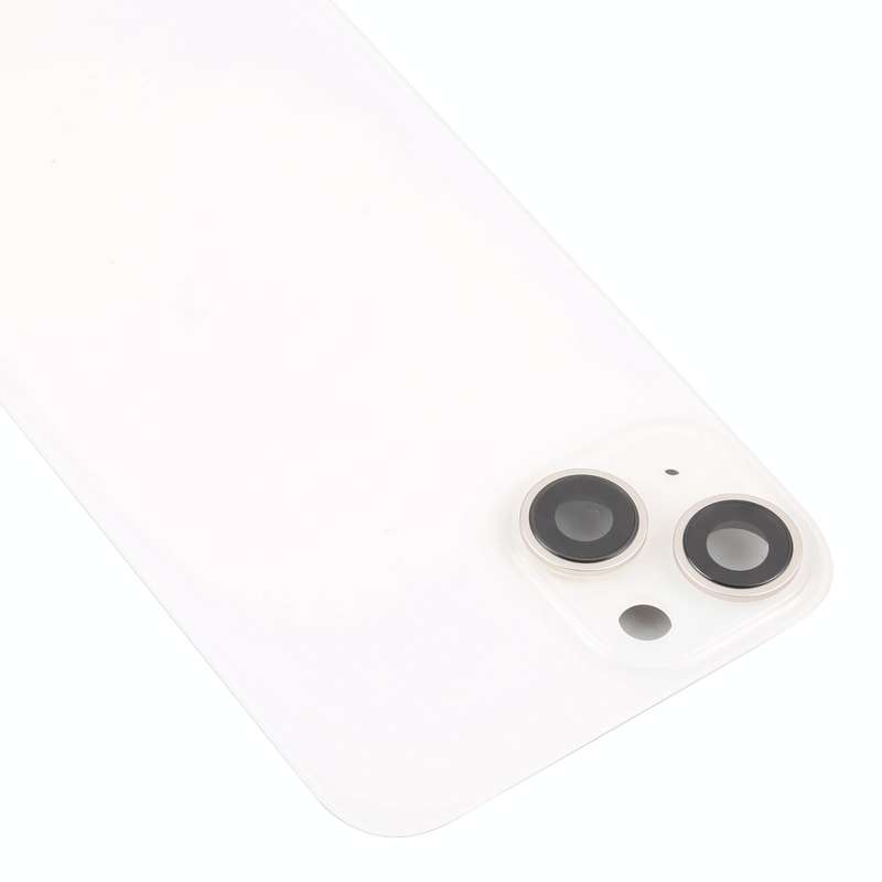 For iPhone 14 Plus Back Housing Cover with Camera Lens(White)
