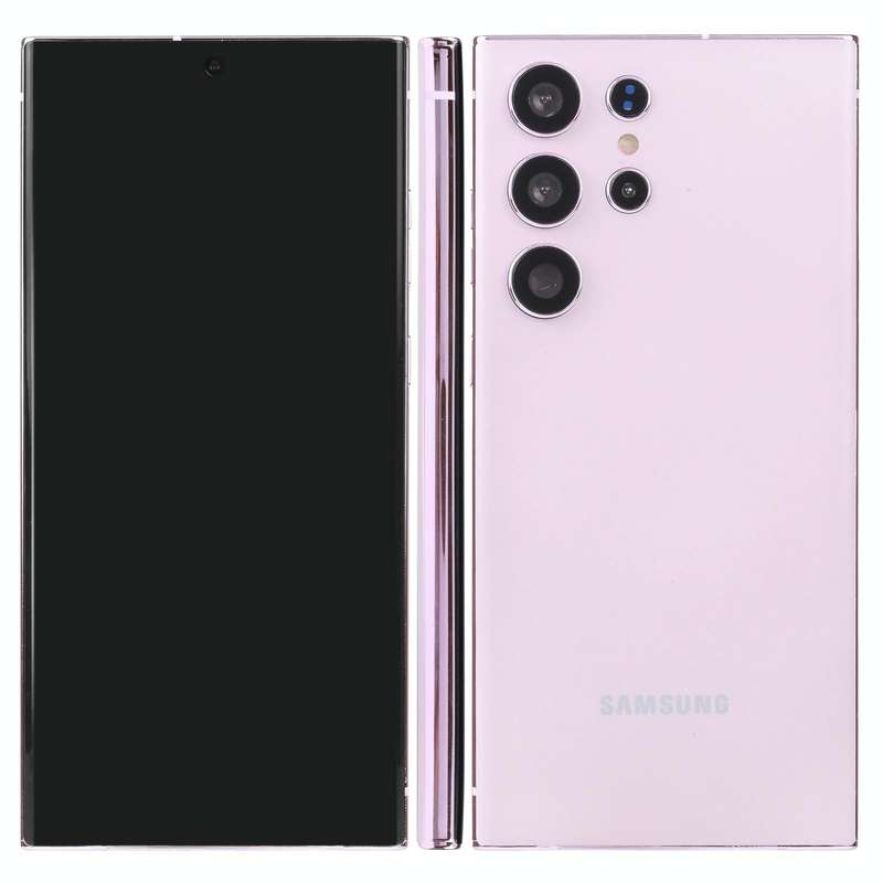 For Samsung Galaxy S23 Ultra 5G Black Screen Non-Working Fake Dummy Display Model(Purple)