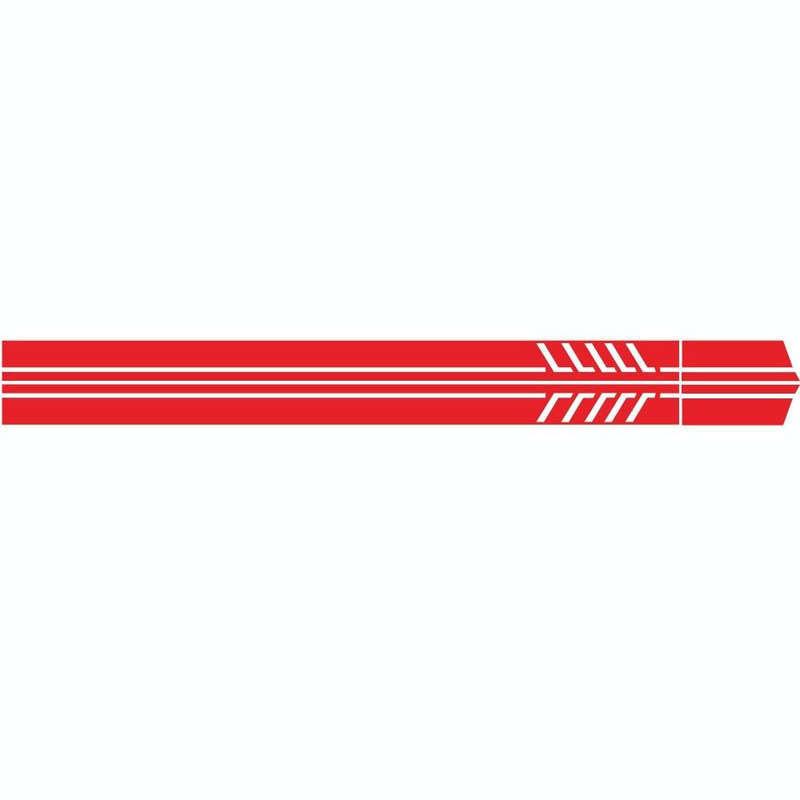 D-655 Universal Car Modified Decorative Sticker(Red)