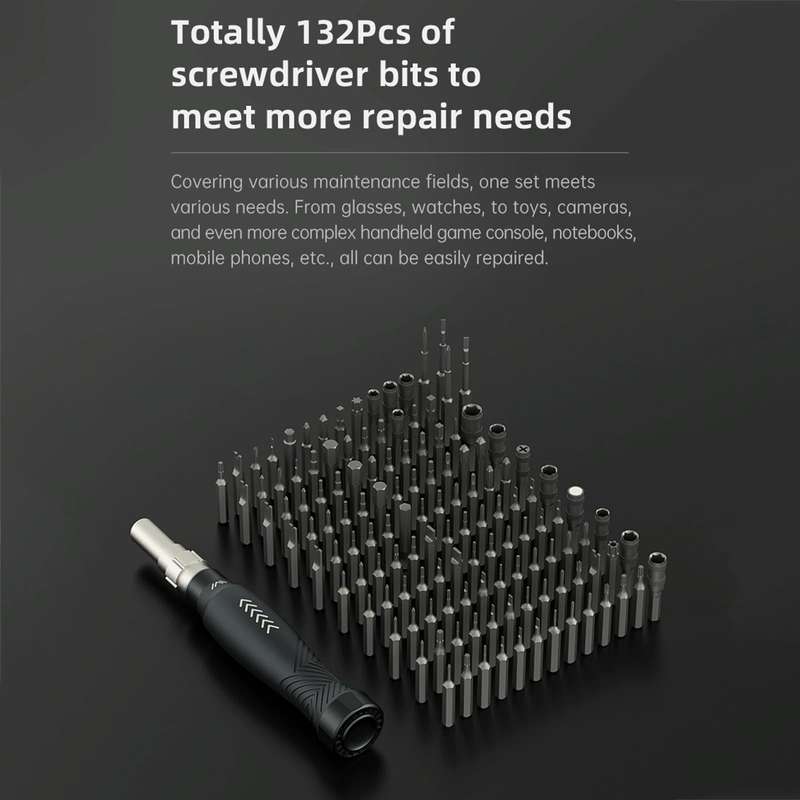 JAKEMY JM-8183 145 in 1 Manual Multi-purpose Tool Screwdriver Set