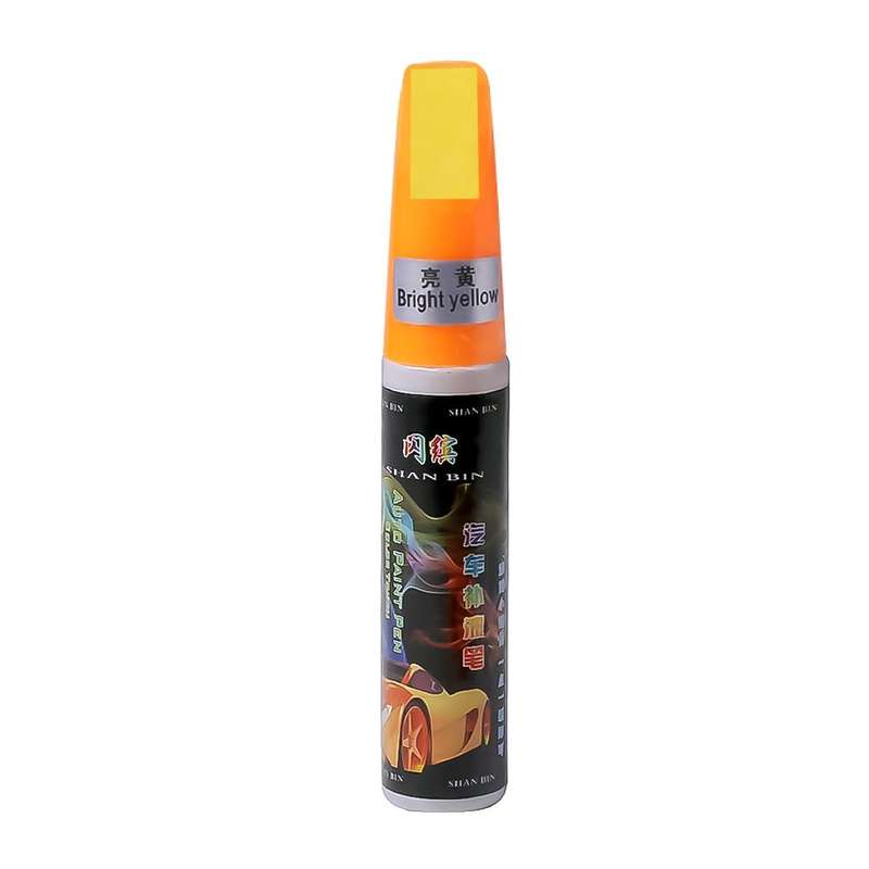 Car Scratch Repair Auto Care Scratch Remover Maintenance Paint Care Auto Paint Pen(Yellow)