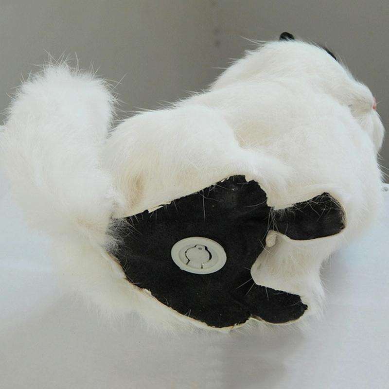 Simulation Animal Model Simulation Plush Cat Toy Will Be Called Cat(Pure White)