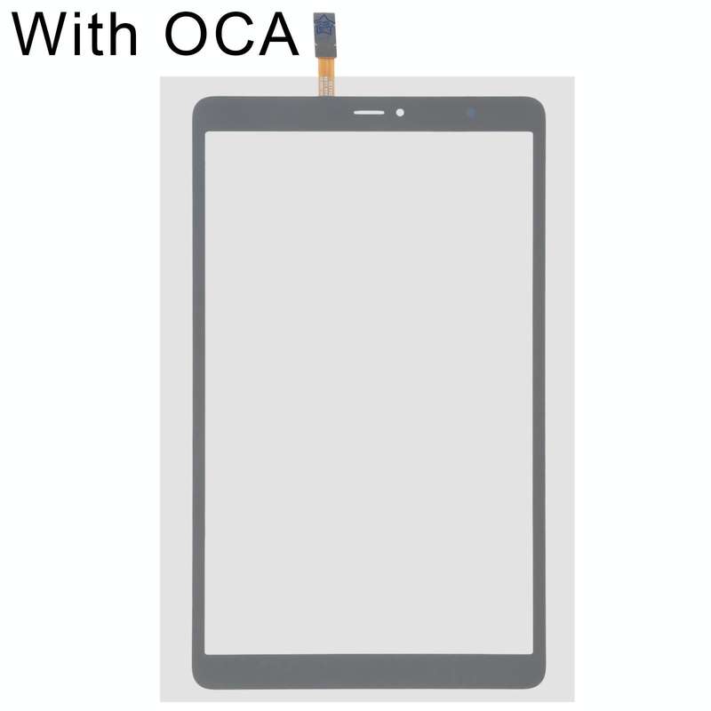For Samsung Galaxy Tab A 8.0 & S Pen 2019 SM-P205  Touch Panel with OCA Optically Clear Adhesive ...