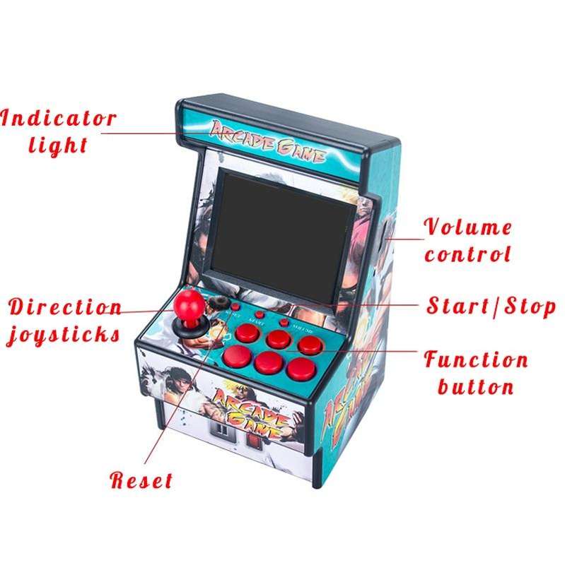 Retro Mini Arcade Handheld Game Console 16-bit Built-in 156 Games (Arcade 4 #)