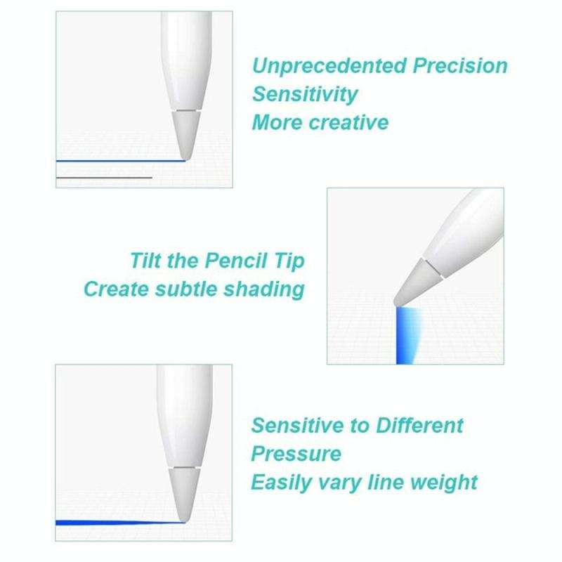 Replacement Pencil Tips for Apple Pencil 1 / 2(White)