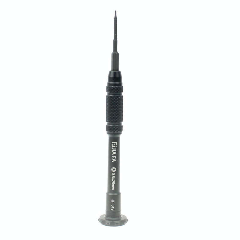 JIAFA JF-619-0.8 Pentalobe 0.8 x 30mm Screwdriver for iPhone Charging Port Screws(Black)