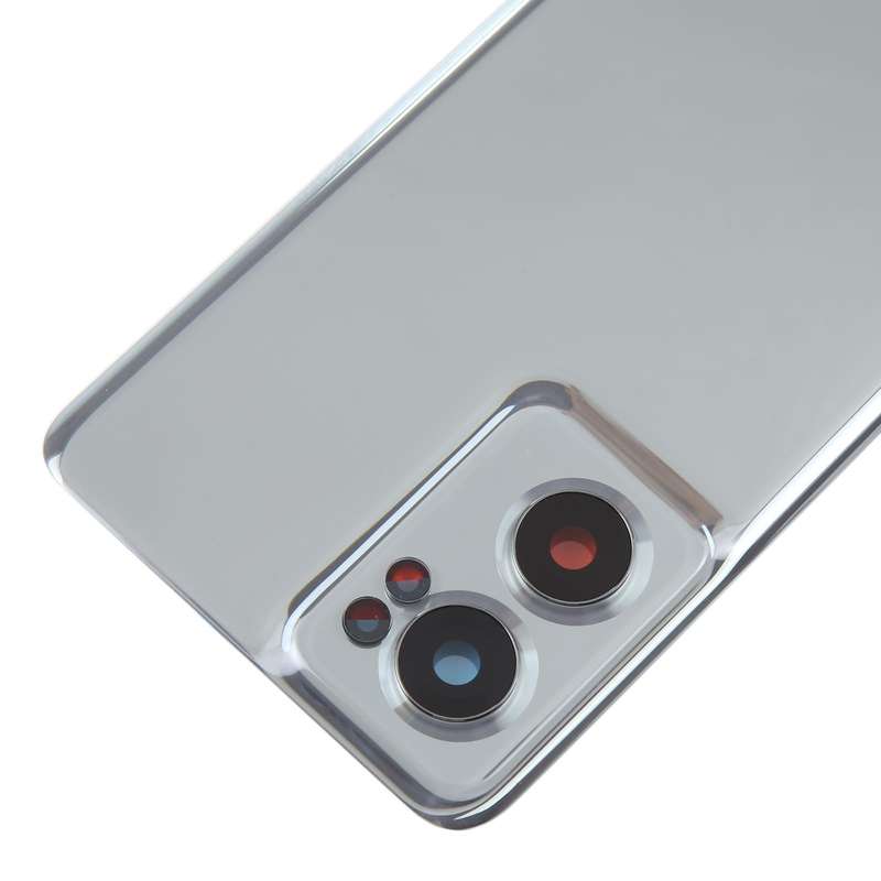 For OnePlus Nord CE 2 5G Original Battery Back Cover with Camera Lens Cover(Silver)