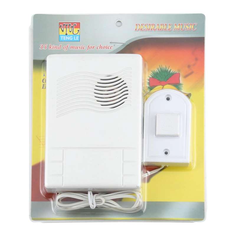 TENG LE DC 3V Wired Smart Colorful Flasher Door Chime