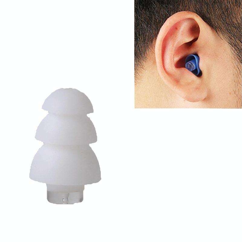 Anti-Noise Sleep Earplugs Silicone Soundproof Earplugs Industrial Noise Cancelling Silent Earplug...