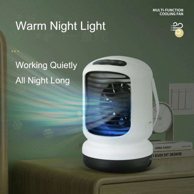 Portable Mobile Home Misting Mini Cooling Air-Conditioning Fan, Power Supply: USB Direct Plug