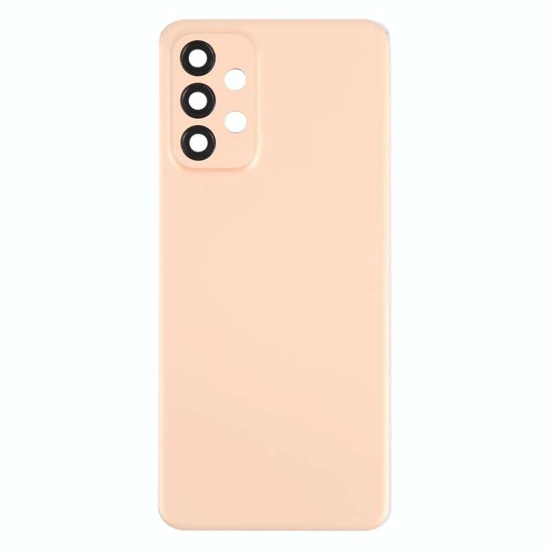 For Samsung Galaxy A23 5G SM-A236A Original Battery Back Cover with Camera Lens Cover(Pink)