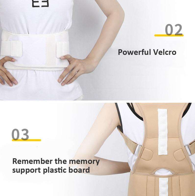 Adult Back Posture Correction Belt Kyphosis Correction Body Restraint Belt, Specification: XXL(Co...