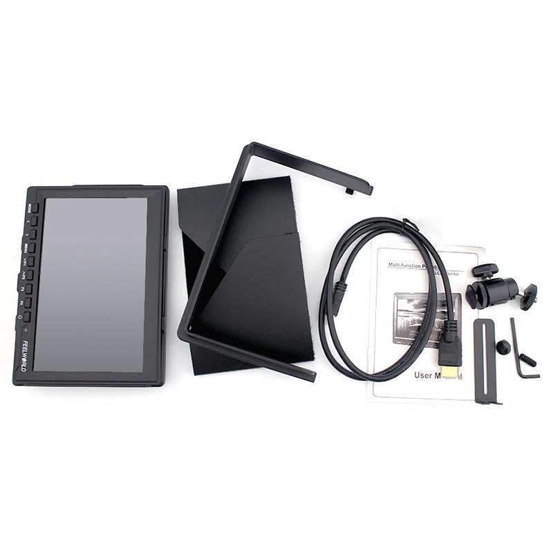 FEELWORLD FW-759 7 inch Slim Design 1280 x 800 Camera Field Monitor HDMI 1080P
