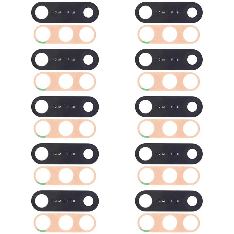 For Infinix Hot 7 X624B, X624, X652A 10pcs Back Camera Lens