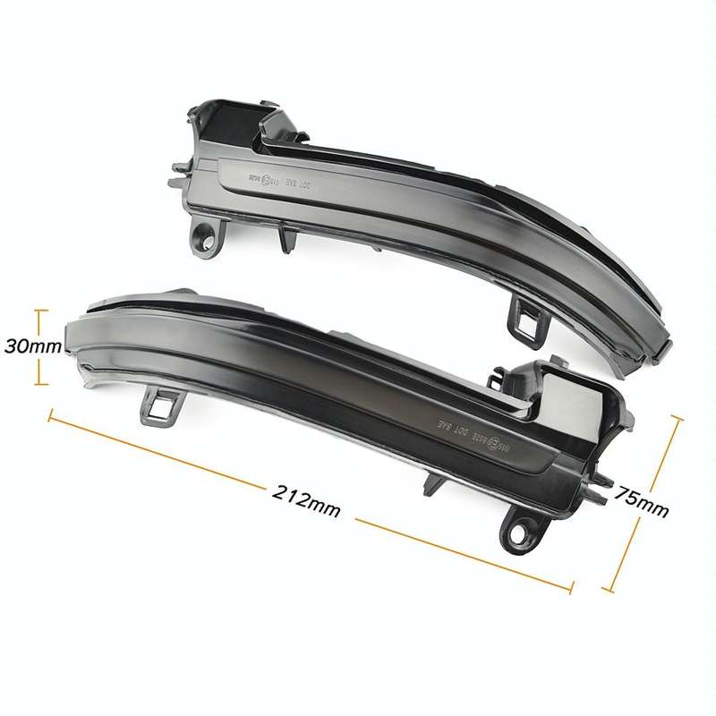 1 Pair For BMW 3 Series F20 Car Dynamic LED Turn Signal Light Rearview Mirror Flasher Water Blink...