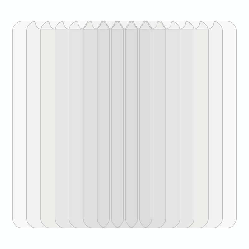 For LG G8s ThinQ 10 PCS 0.26mm 9H 2.5D Tempered Glass Film
