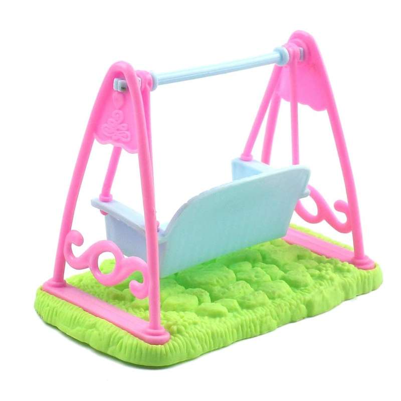 3 PCS Swing Doll Children Simulation Swing Toy Doll Accessories Bracket Simulation Swing(Random C...