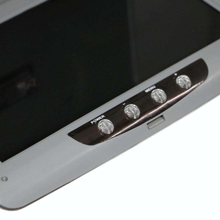 9 Inch Car HD Car Reversing Display Car Ceiling Display(Gray)