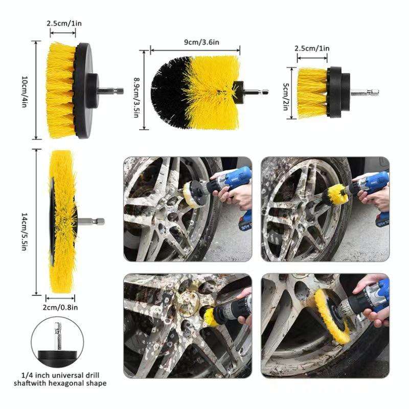19 PCS / Set Car Wheel Cleaning Brush Interior Detail Brush