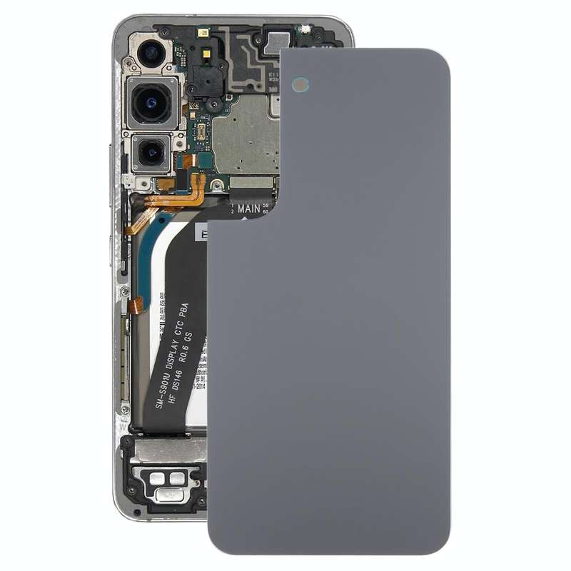 For Samsung Galaxy S22 Battery Back Cover (Grey)