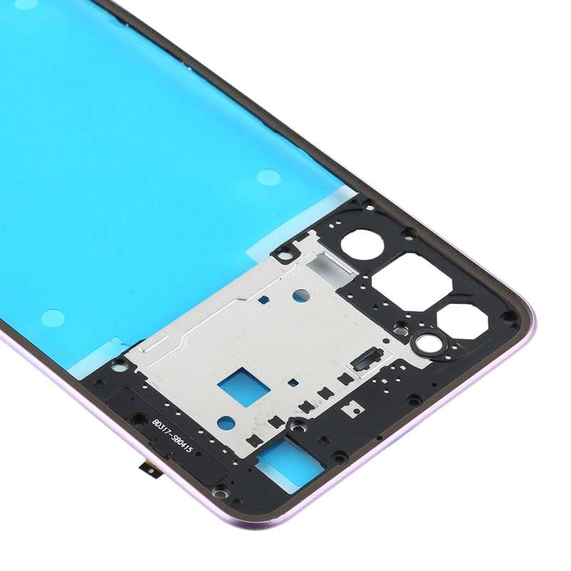 For OPPO Reno4 5G Back Housing Frame(Gold)