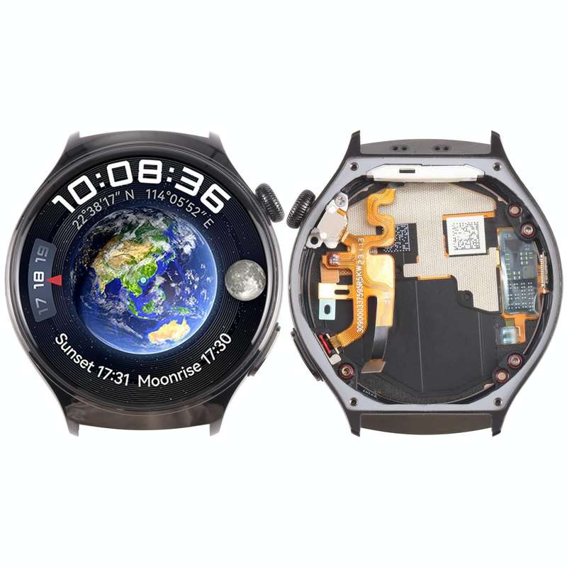 For Huawei Watch 4 Original LCD Screen and Digitizer Full Assembly With Frame (Black)