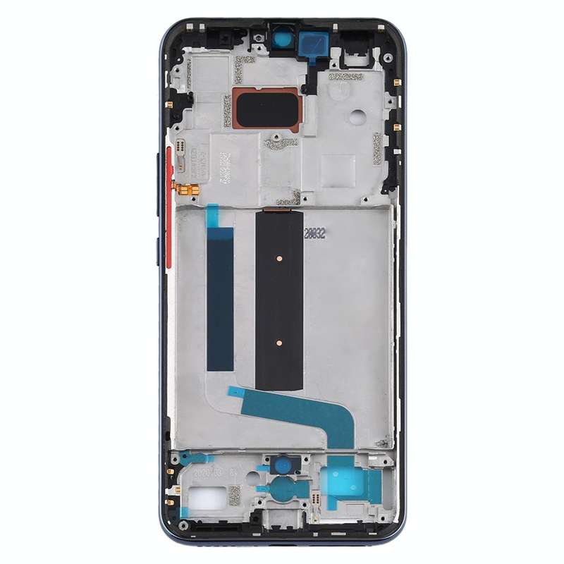 Original Middle Frame Bezel Plate for Xiaomi Mi 10 Lite 5G / Mi 10 Youth 5G M2002J9G(Black)