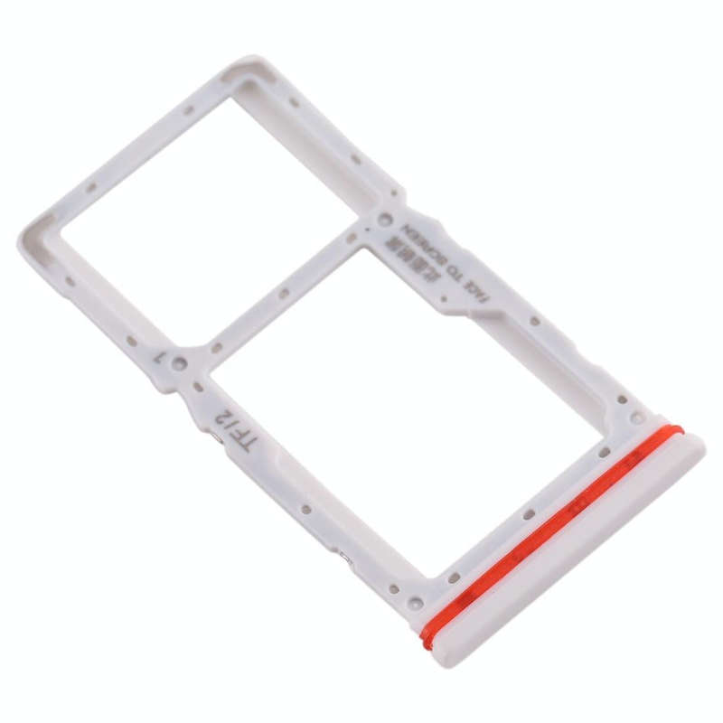 SIM Card Tray + SIM / Micro SD Card Tray for Xiaomi Redmi K30 4G(White)