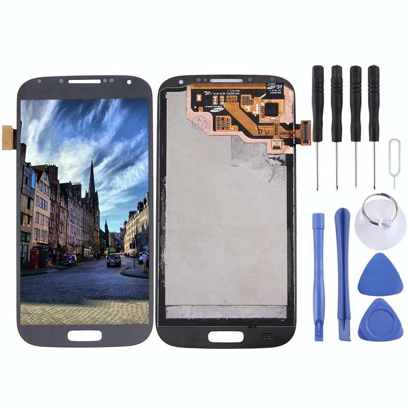 Original Super AMOLED LCD Screen for Galaxy S IV / i9500 / i9505 / i337 / i545 with Digitizer Ful...