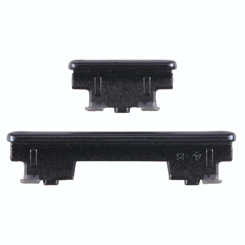 For Samsung Galaxy A72 4G SM-A725 10pcs Power Button + Volume Control Button(Black)